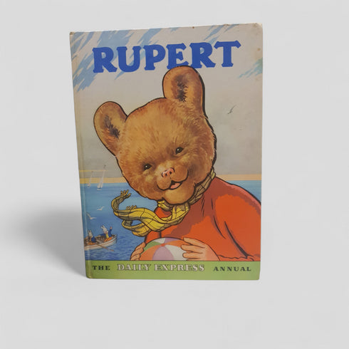 Rupert The Daily Express Annual 1959 (Beach Ball Cover) by Alfred Bestall